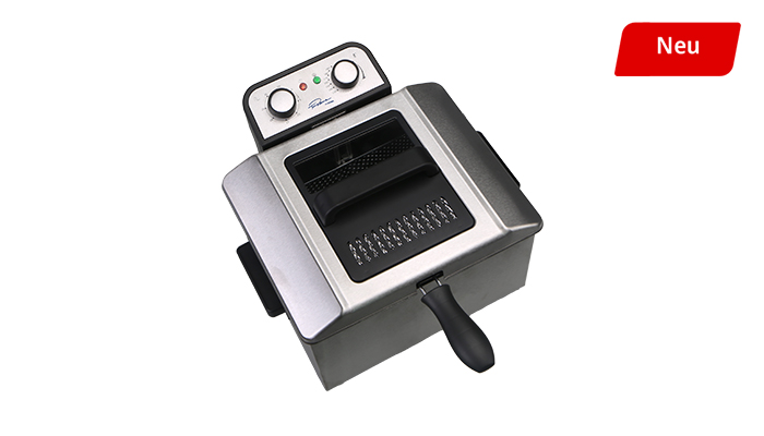 Die KOENIC KDF-TR 5325 M Fritteuse 3270 Watt in Edelstahl