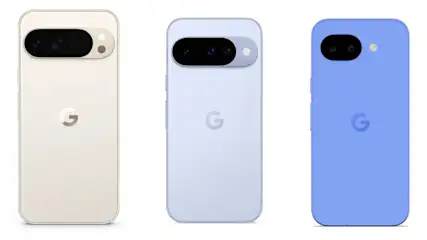 Die Google-Smartphones Pixel 10 Pro XL, Pixel 10 Pro und Pixel 10a.