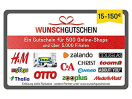 Wunschgutscheine
