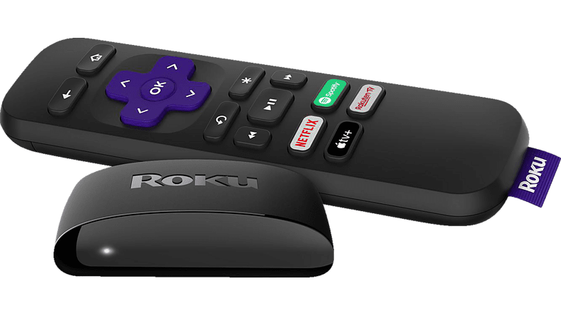 ROKU Express HD Streaming Player, Schwarz mit Fernbedienung