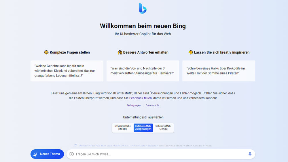 Bing mit Chat GPT: So nutzt du den KI-Chatbot | MediaMarkt