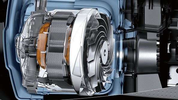Motor des Siemens VS06A111 synchropower Staubsaugers