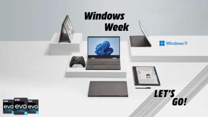 In der Windows Week werden Laptops und Tablets präsentiert.