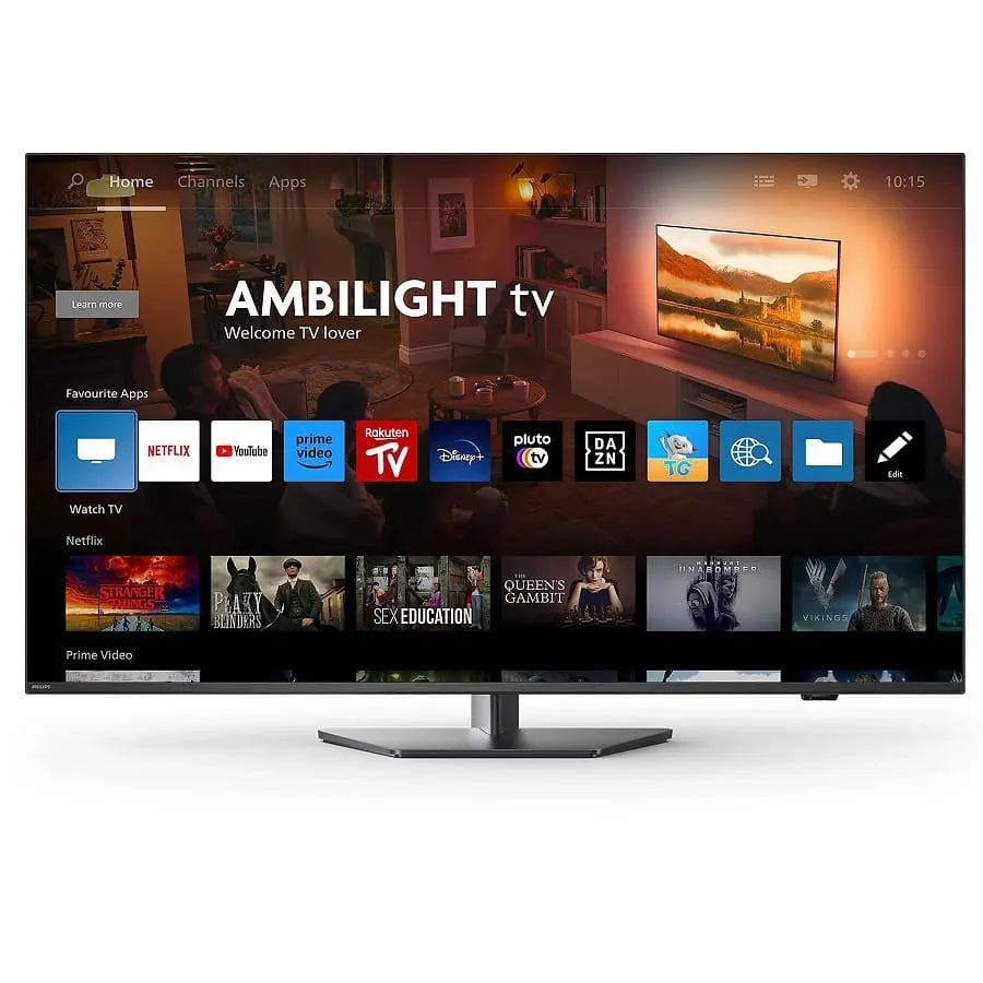 Der PHILIPS 55PUS8909/12 LED TV verfügt über eine Bildschirmgröße von 55 Zoll.