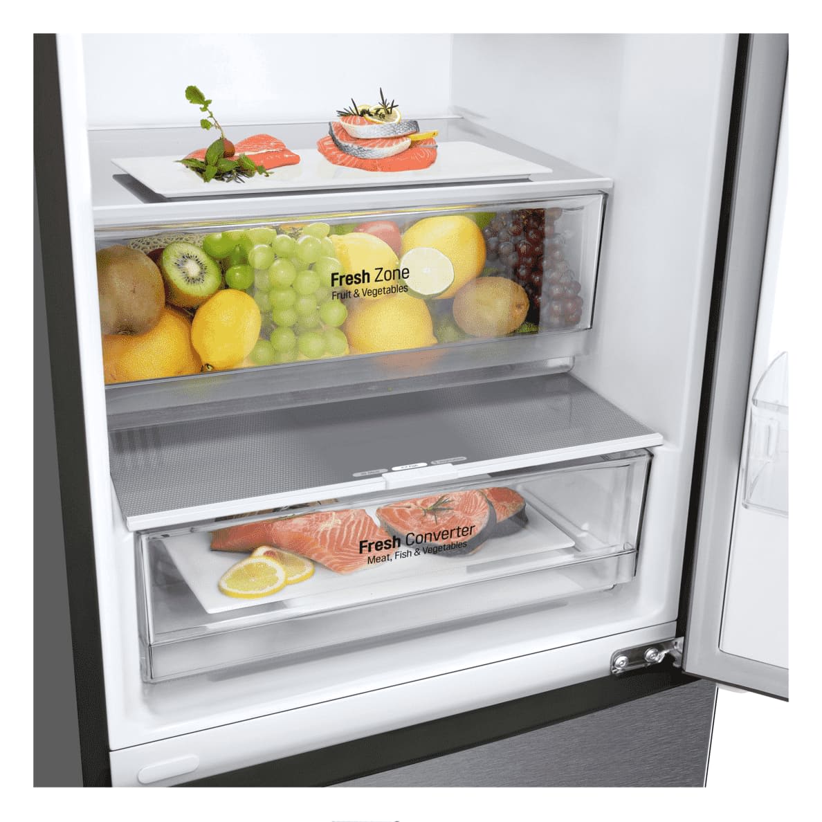FreshZone und FreshConverter® der LG GBP62DSNCC1 Serie 6 Kühlgefrierkombination