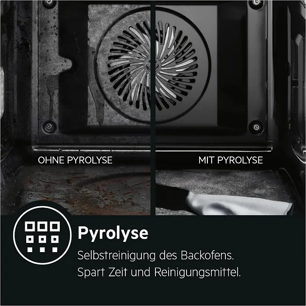 AEG KOMB306PI Serie 6000 inbouwovenset pyrolyse