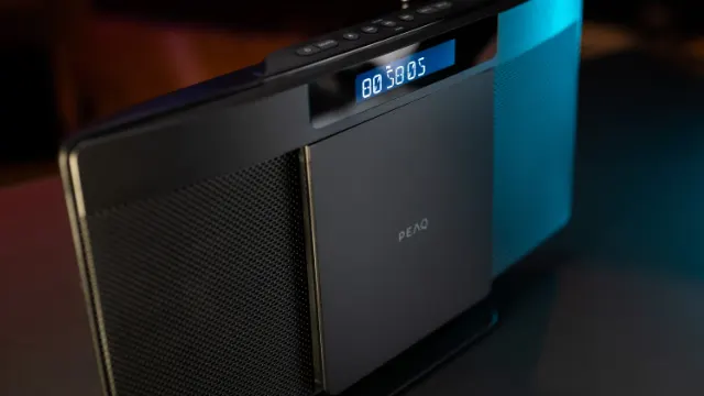 Pms 220 PMS 220 SLIM Micro Hifi System mit DAB+/FM Tuner (Schwarz)| MediaMarkt