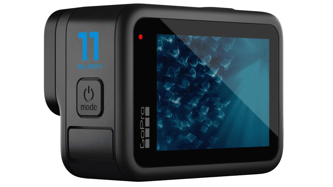 GOPRO HERO11 Action Kamera liefert Bilder in hoher Auflösung
