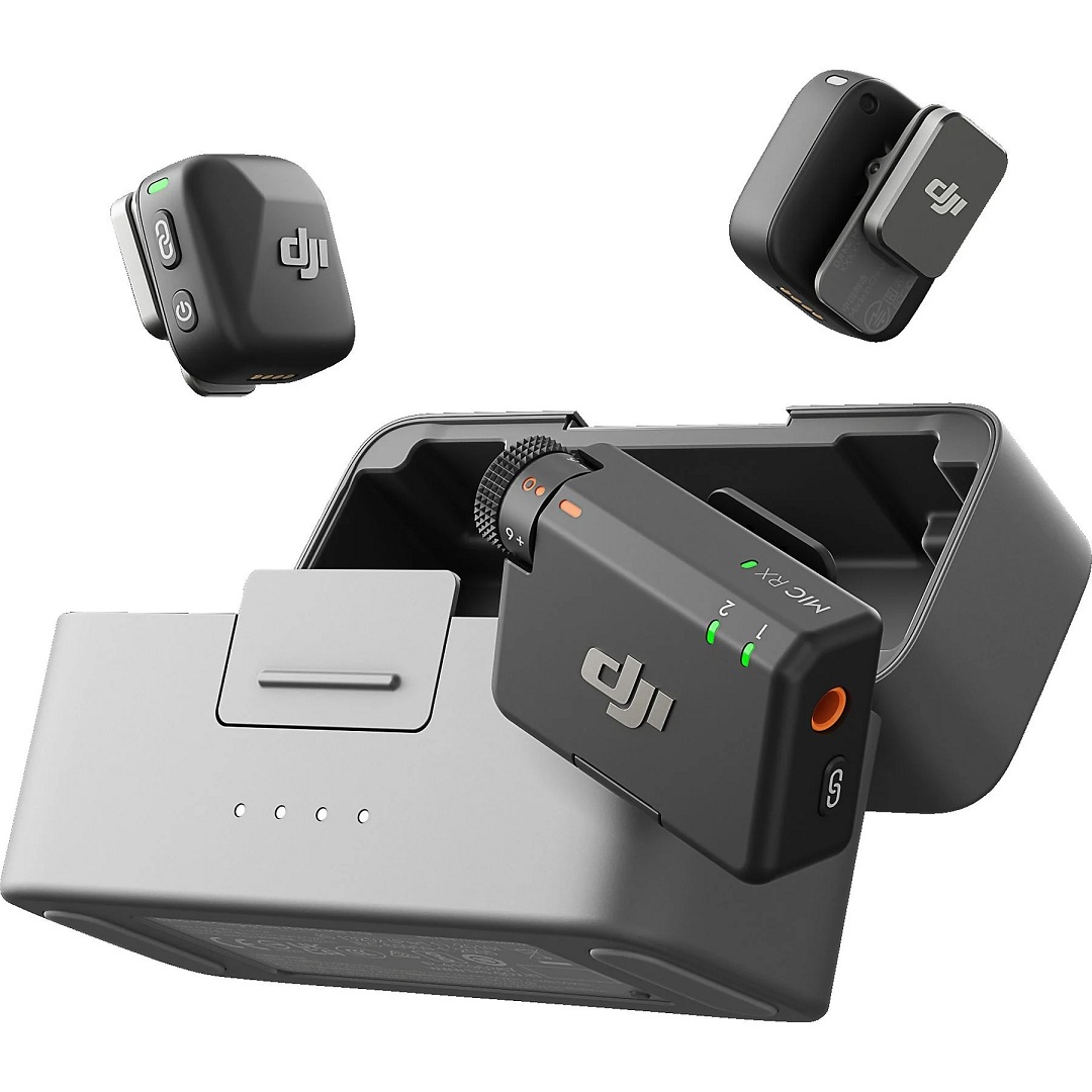 DJI MIC Mini Combo 2 TX+1RX + Charging Case Mikrofon Set