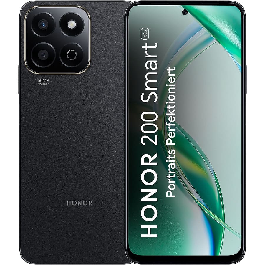 HONOR 200 Smart 256 GB Midnight Black Dual SIM