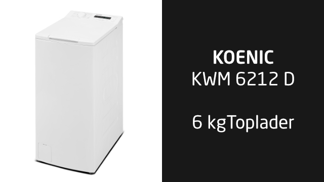 KOENIC KWM 6212 D Waschmaschine | MediaMarkt