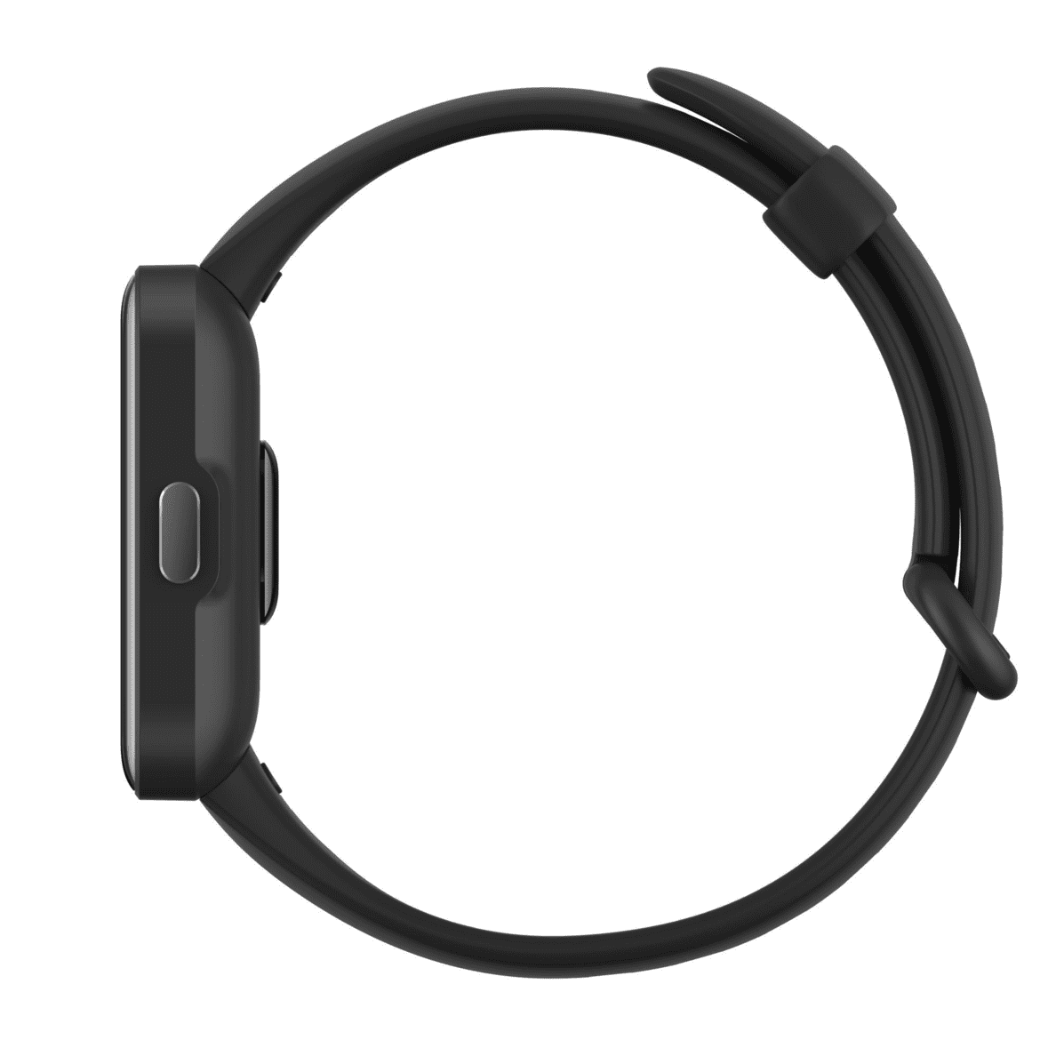 XIAOMI Redmi Watch 2 Lite Smartwatch Ansicht auf das schwarze Armband
