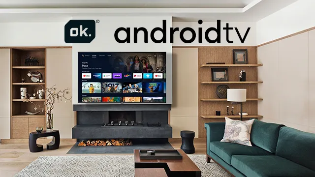 Erlebe mit dem 43“ Android TV von ok. beste Unterhaltung, ganz nach Deinem Geschmack! 