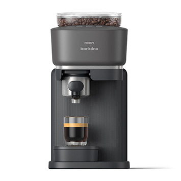 Philips Baristina Espressomaschine in der Farbe schwarz