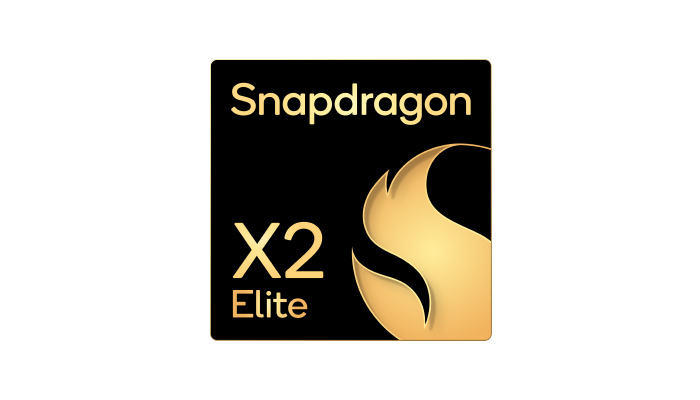 Logo des Snapdragon X2 Elite Prozessors.