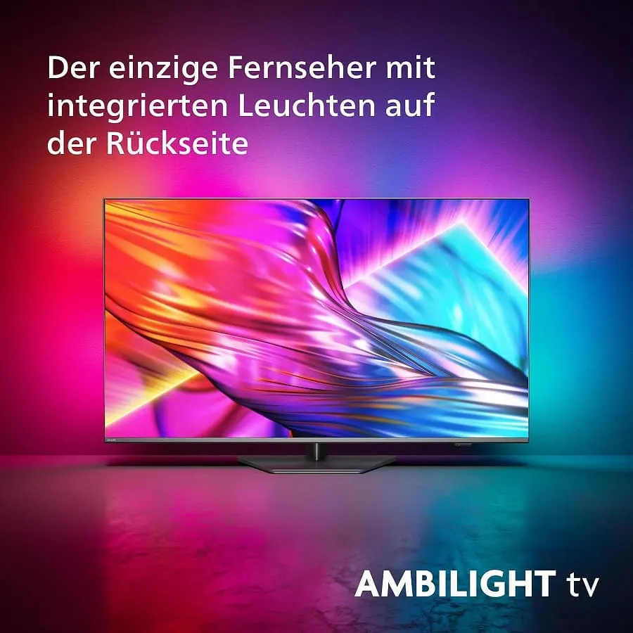 Der PHILIPS 55PUS8909/12 LED TV bietet dir die Ambilight-Technologie.