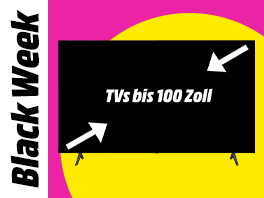 TVs bis 100 Zoll