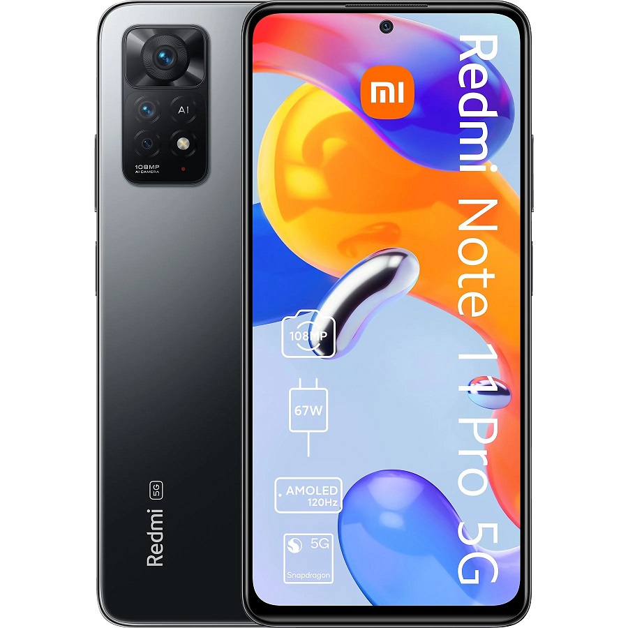 XIAOMI Redmi Note 11 Pro 128 GB Graphite Gray bei MediaMarkt