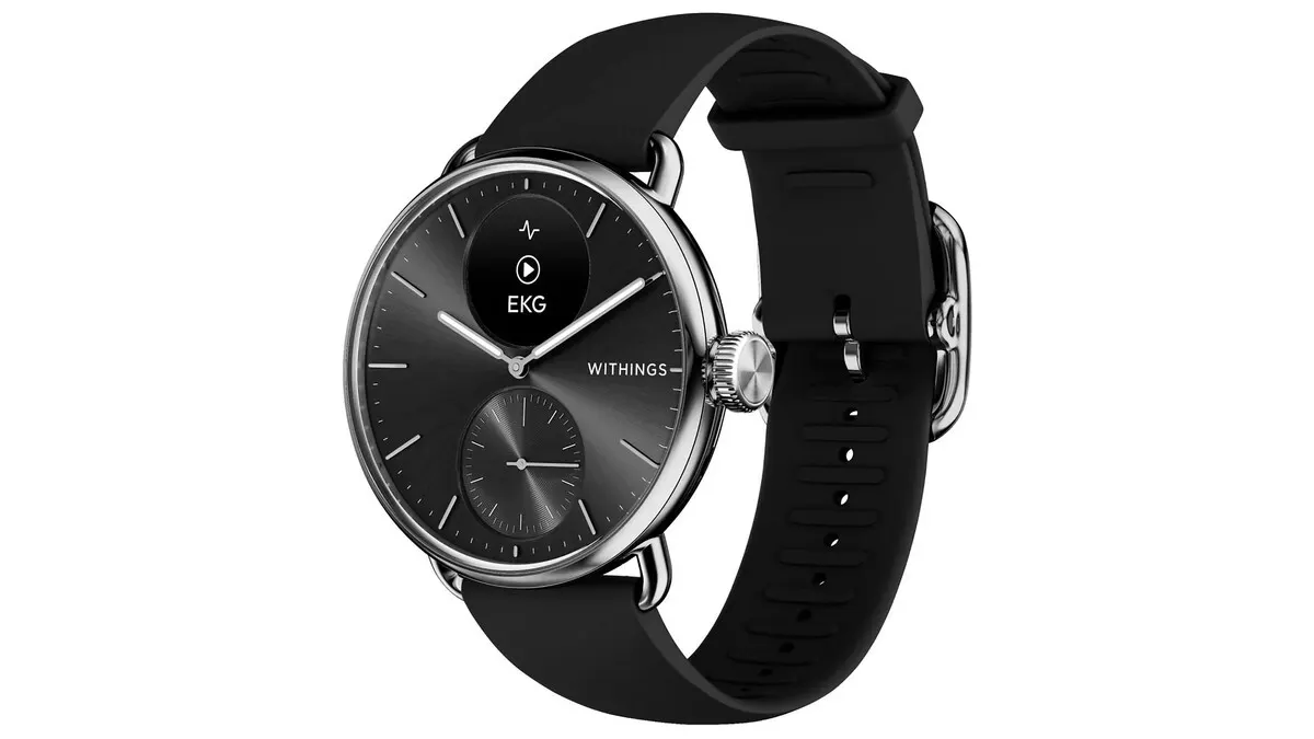 Die Withings ScanWatch 2 vor weißem Hintergrund.