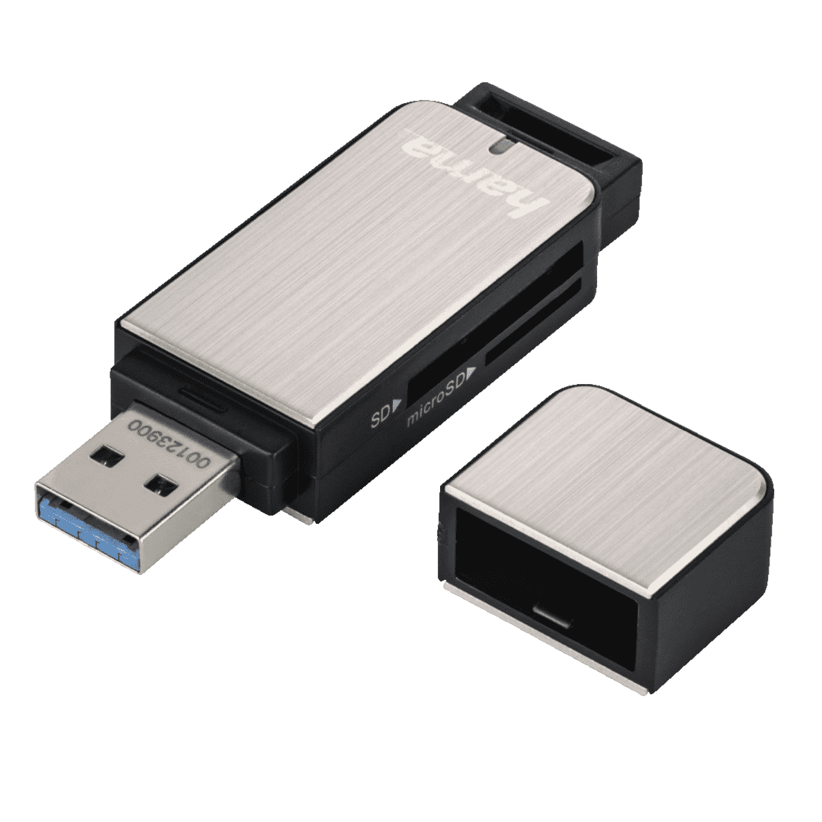 Lindy USB 3.0 Kartenleser – 5-in-1 Für CF, SD, MicroSD, Memory Stick & XD – Bis Zu 5 Gbit/s, Inkl. 1 M Kabel