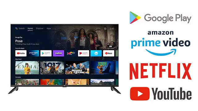  Erweitere deine Unterhaltungsmöglichkeiten mit dem Google Play Store für Android TV