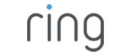 Ring Logo in dunklem Grau mit kleinem blauen Akzent oben; transparenter Hintergrund.