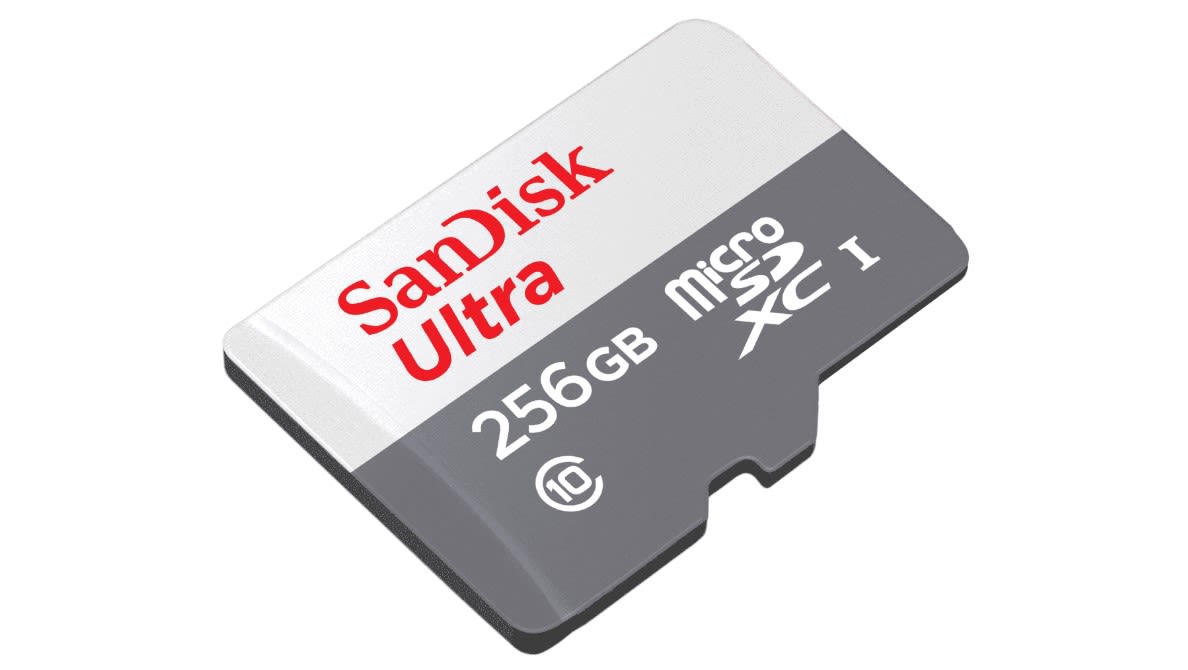SANDISK Ultra®, Speicherkarte, Micro-SDXC microSD Extended Capacity (microSDXC), 256 GB, 100 MB/s