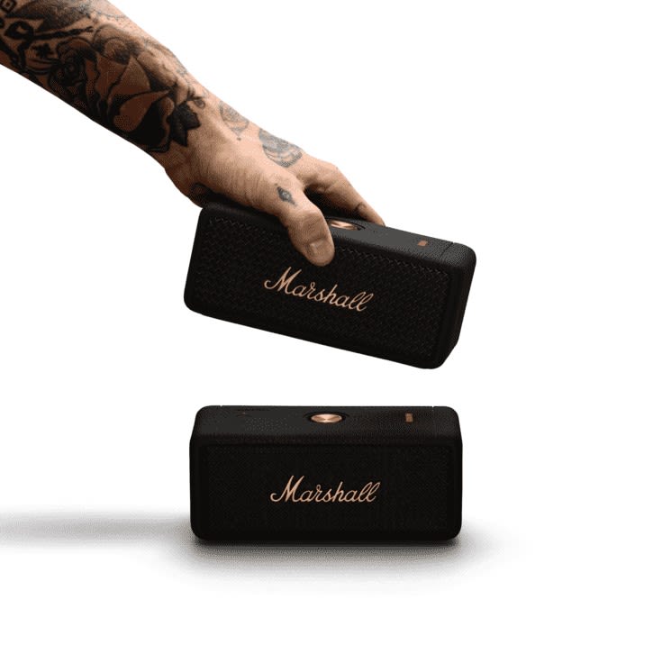 Stapel deinen MARSHALL Emberton II Bluetooth Lautsprecher auf weitere Lautsprecher