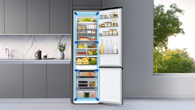 SAMSUNG RL34T653DSA/EG Kuehl-Gefrierkombination