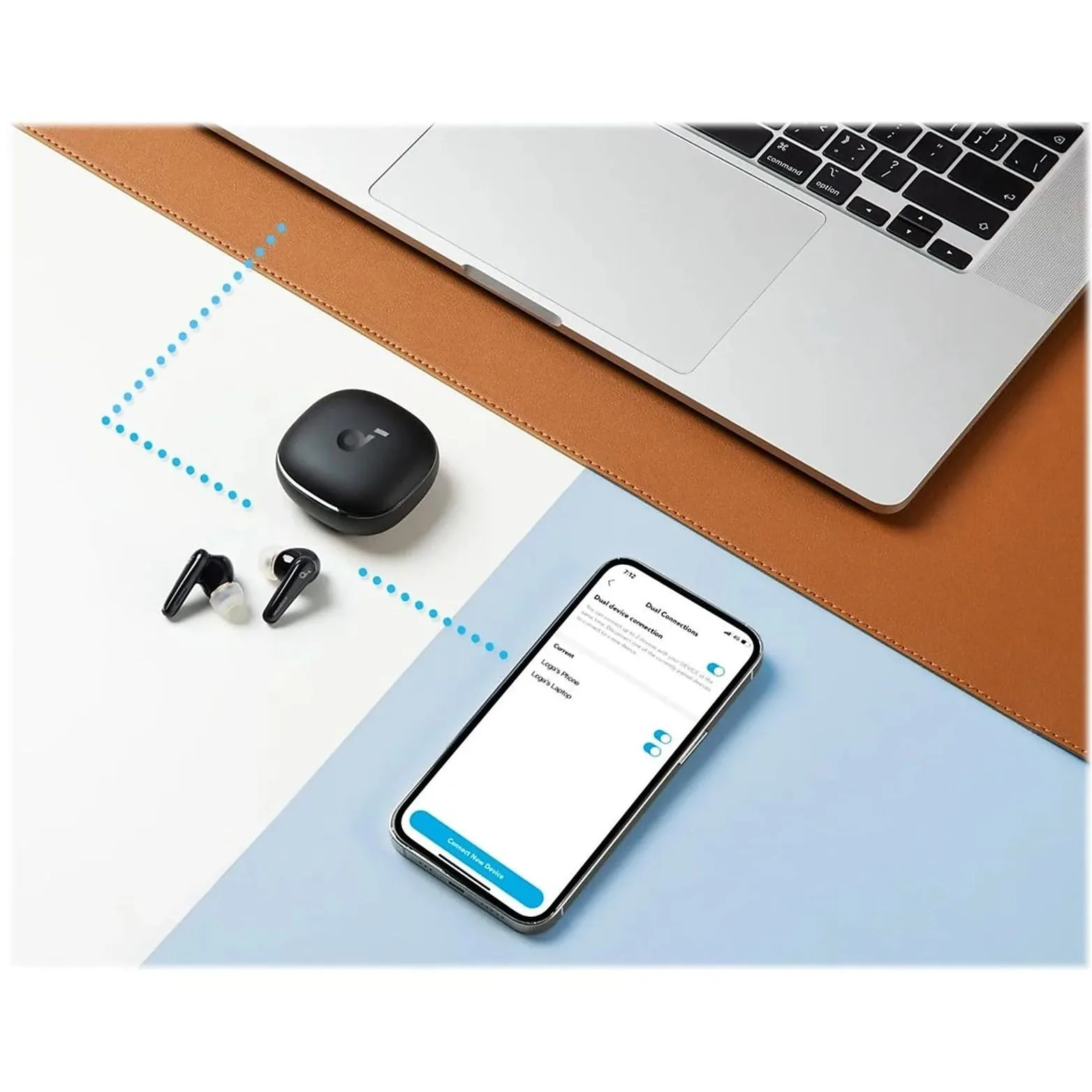 Soundcore Liberty Air 2 Verbinden Sich Nicht SOUNDCORE BY ANKER Liberty 4 Kopfhörer Schwarz