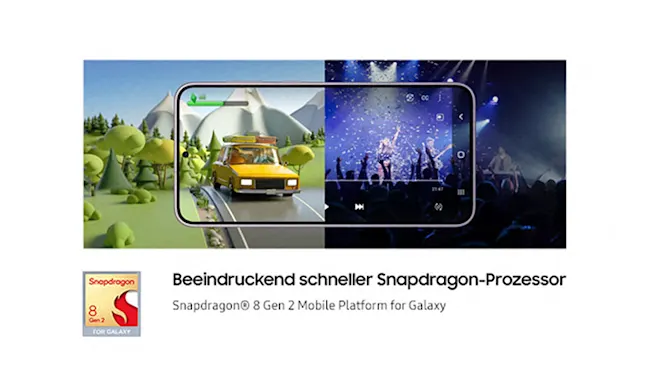 Beeindruckend schneller Snapdragon-Prozessor