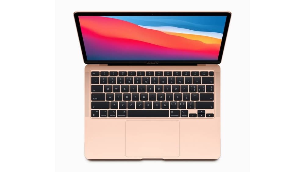 MacBook Air M1 in rosa 