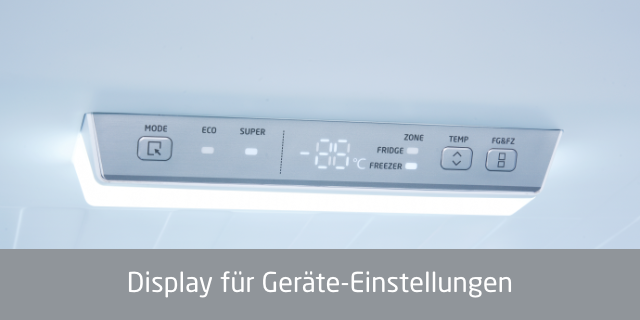 Nützliche Ausstattung für extra hohen Komfort