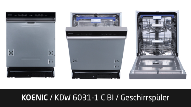 KOENIC KDW 6031-1 C BI Geschirrspüler | MediaMarkt