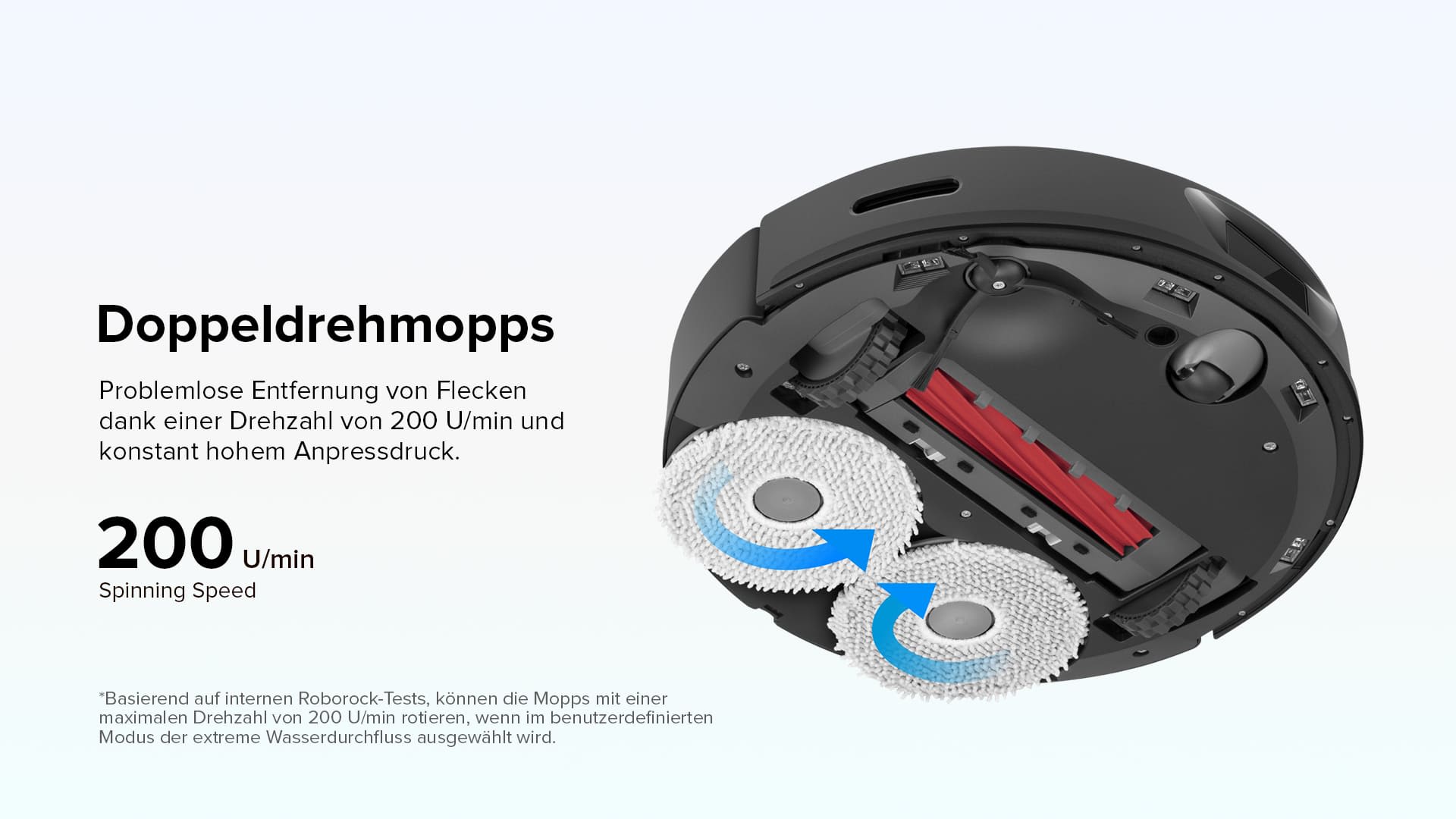 ROBOROCK Q Revo Saugroboter Doppeldrehmopps