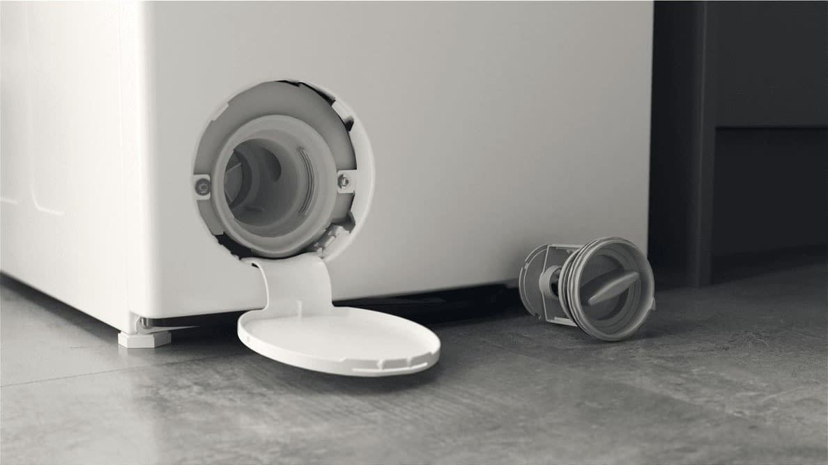 BAUKNECHT WMT 6513 Z C Waschmaschine unterer Wasserauslass