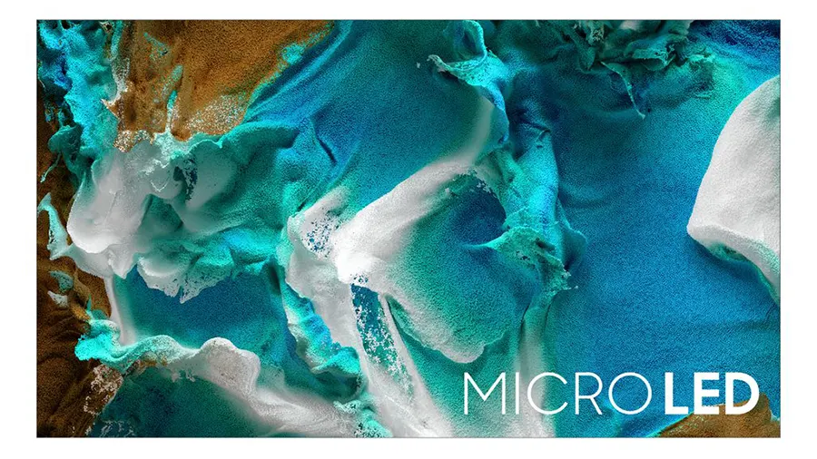 Micro-LED-TVs könnten die Zukunft der Fernseher sein.