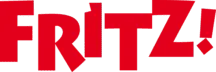 Rotes Markenlogo von Fritz