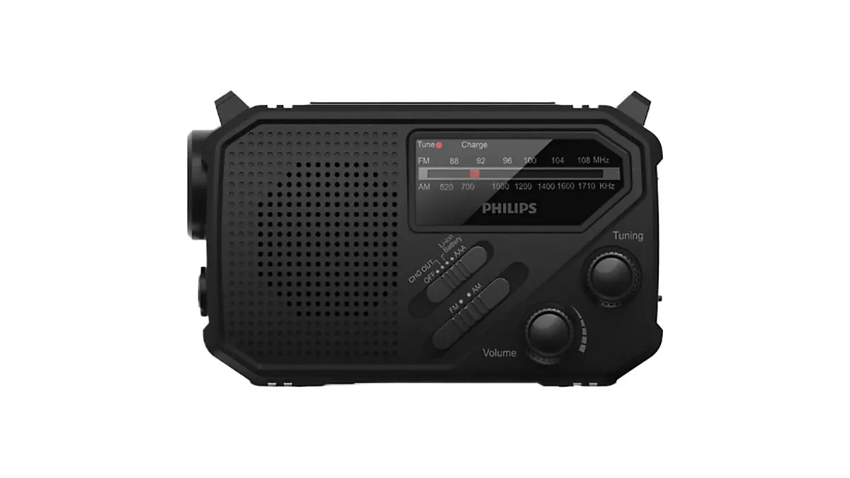 Das Philips TAR1609 vor weißem Hintergrund.
