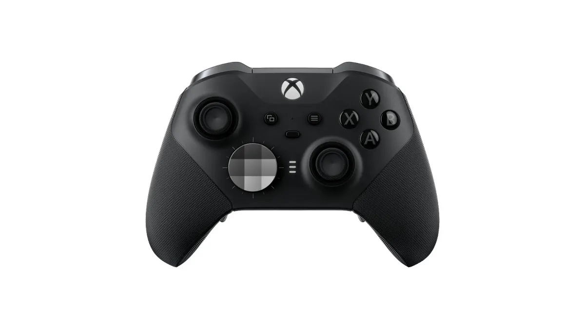 Der Xbox Elite Wireless Controller Series 2 vor einem weißen Hintergrund.