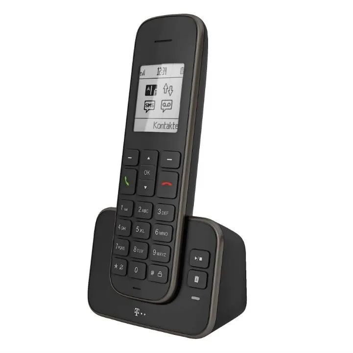 TELEKOM Sinus A 207 Schnurloses Telefon mit Nachrichtenanzeige