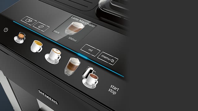 Der EQ.500: Kaffeegenuss auf Knopfdruck.