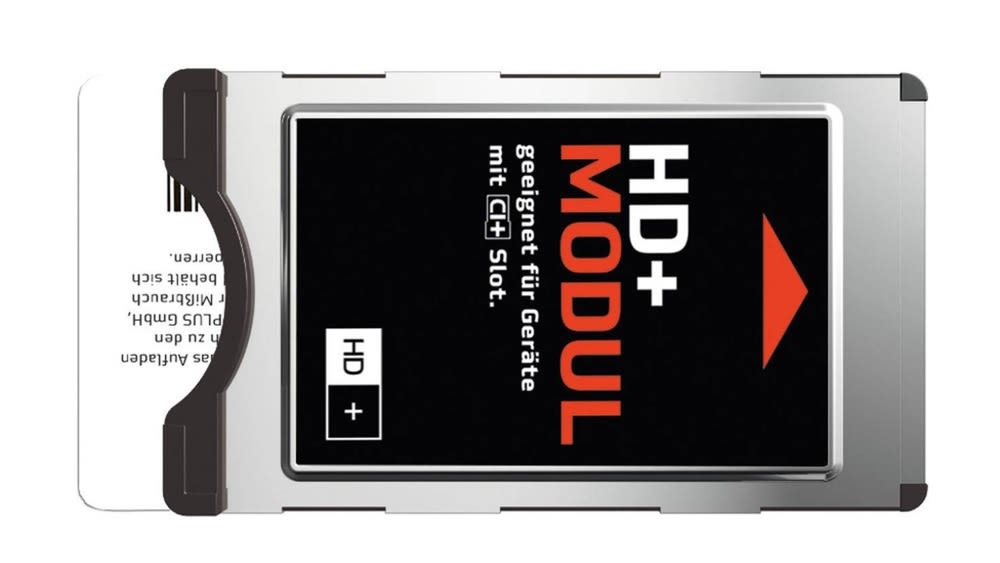 Ein CI+-Modul für den HD+-Empfang.