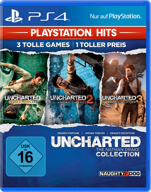 Genieße einen umfangreichen Singleplayer-Modus in Uncharted - The Nathan Drake Collection für die PS4