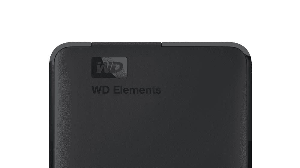 WD Elements™ Festplatte, 5 TB HDD, 2,5 Zoll, extern, Schwarz Nahansicht