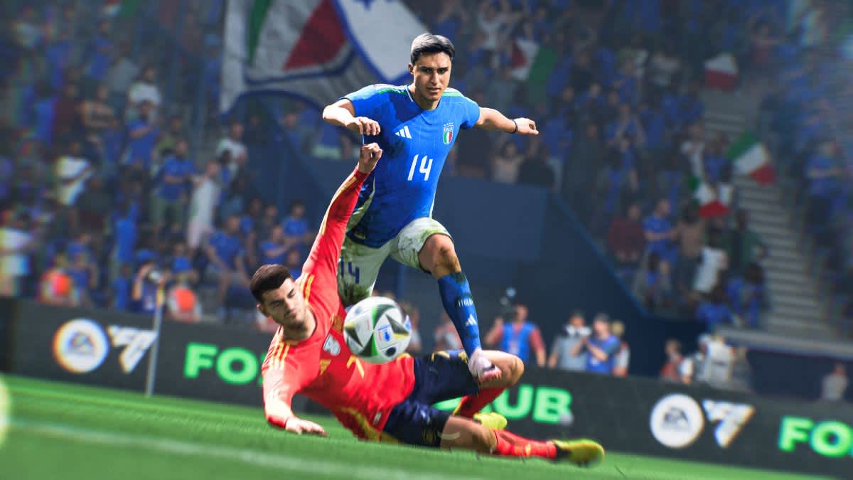 EA SPORTS FC 24 EURO 2024-Modus Actionshot mit Federico Chiesa