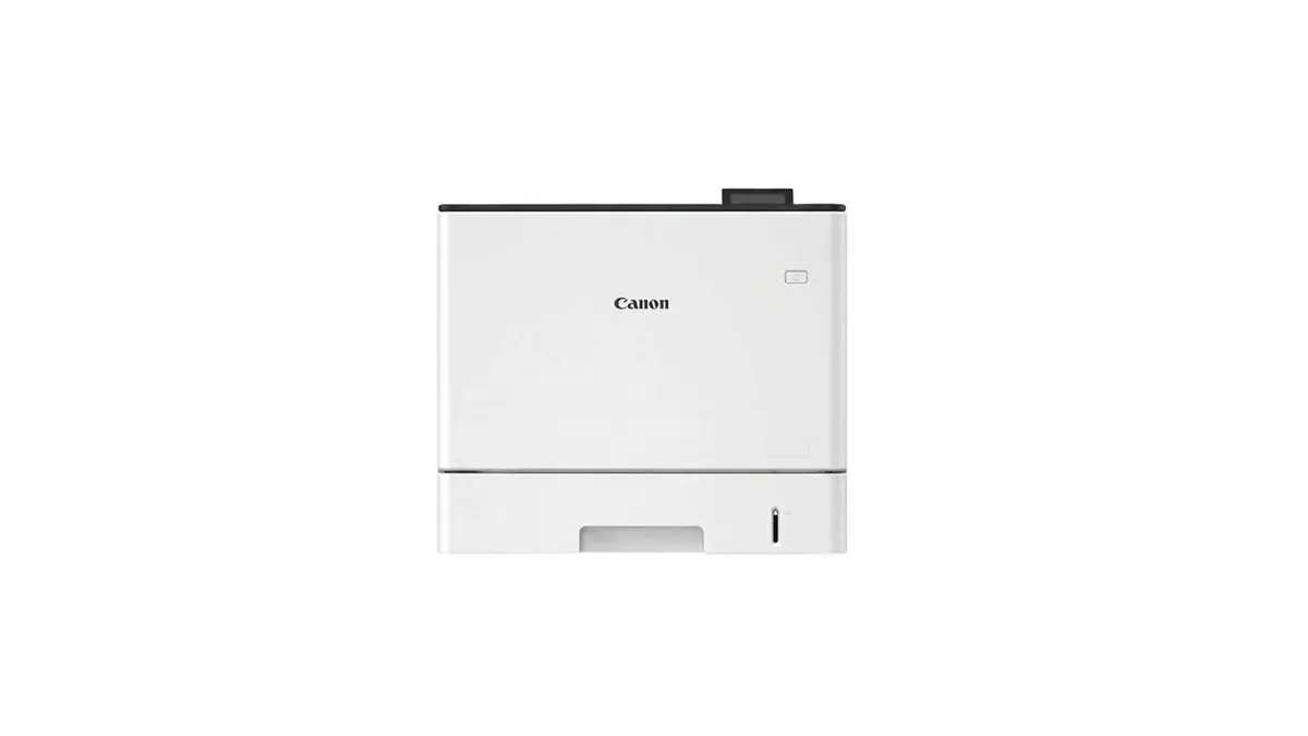 Frontalansicht des Laserdruckers Canon i-SENSYS LBP732cdw.