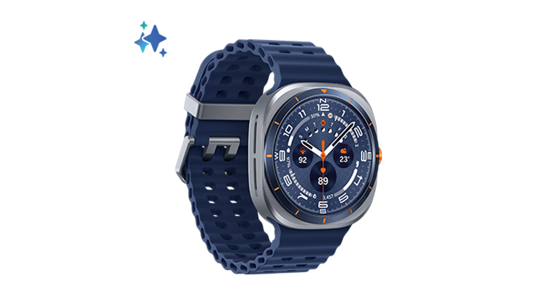 Premierowy niebieski Samsung Galaxy Watch Ultra 2025