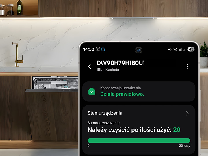 Historia czyszczenia na smartfonie