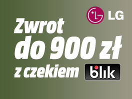 Zwrot do 900 zł z czekiem Blik